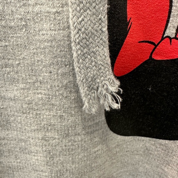 Minnie Mouse 1928 Disney  Hoodie Grey SZ XL EUC - Picture 8 of 8